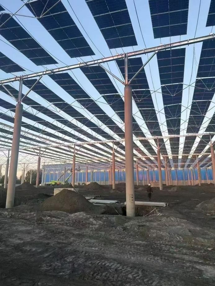 solar photovoltaic flexible support